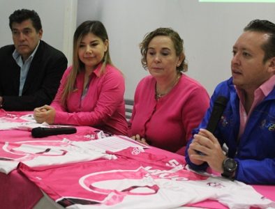 Todo listo para la carrera Vive Rosa 5k