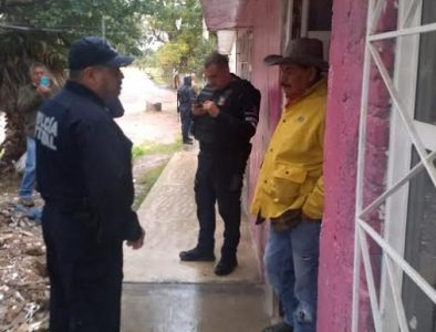 Apoya Policía Estatal en evacuación de personas en Súchil