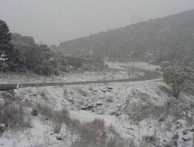 Se esperan nevadas en algunas zonas de México este miércoles