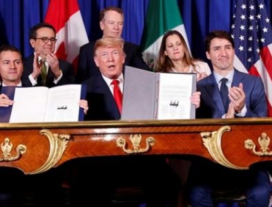 México, EU y Canadá firman el tratado comercial T-MEC