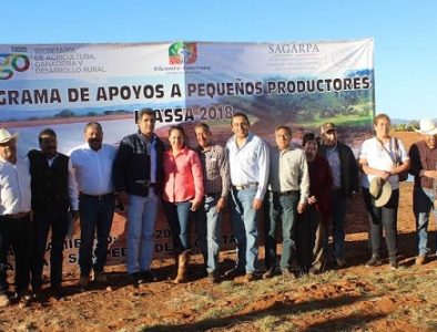 Benefician a pequeños productores de Vicente Guerrero