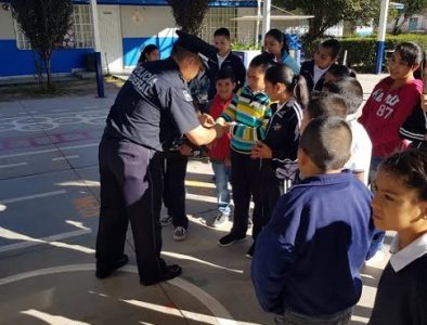 Ofrece Policía Federal plática de proximidad social en Vicente Guerrero