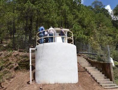 Realiza CAED obra de agua potable en San Jerónimo