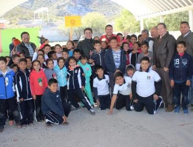 Comienzan obras de rehabilitación en escuela de la localidad Velardeña