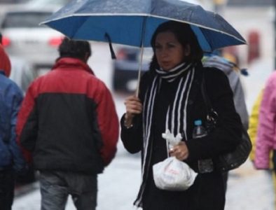 Se mantienen las lluvias y bajas temperaturas en la mayor parte del país