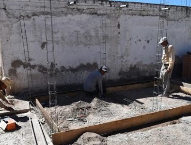 Avanza construcción de sanitarios públicos en la comunidad San José de Gracia