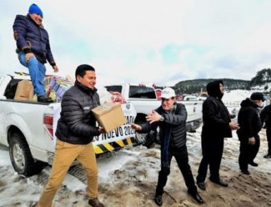 Llegan apoyos a zonas nevadas en la Sierra