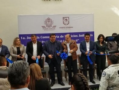 Inauguran primera Jornada Comunitaria de Servicios Judiciales en Vicente Guerrero