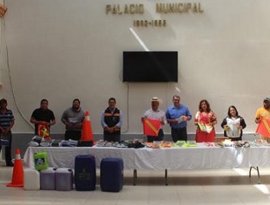 Equipan las áreas de Servicios Públicos en Vicente Guerrero