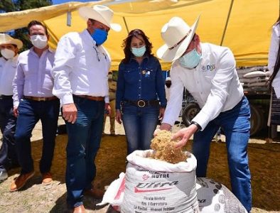 Reciben suplemento alimenticio para ganado 300 productores de Tamazula, Canelas y Topia