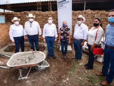 Aispuro da inicio a 136 acciones de vivienda en Pánuco de Coronado