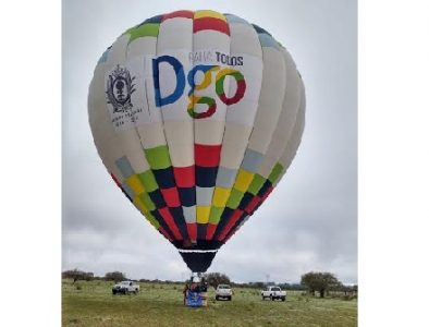 Reactivan vuelos en globos aerostáticos en Durango