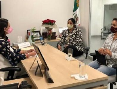 Luly Martínez gestiona ante la SRE una oficina de Enlace para Cuencamé