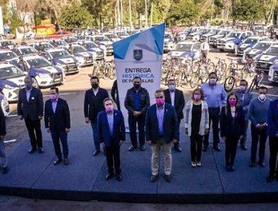 Entrega histórica: 100 patrullas para Durango capital