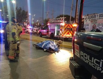 Motociclista choca contra autobús de maquila y muere