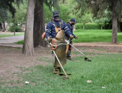 Rehabilitan y dan mantenimiento al Parque Guadiana