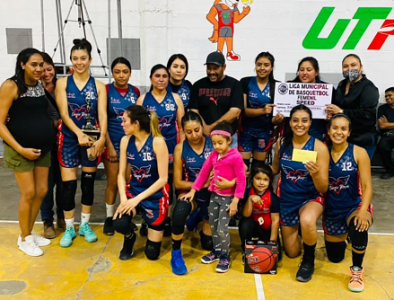 Celebra Poanas final de la Liga Municipal de Basquetbol Femenil