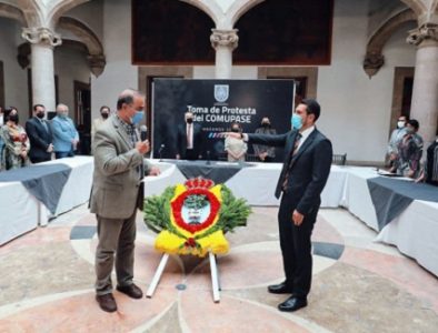 Toma protesta Salum al Presidente del COMUPASE