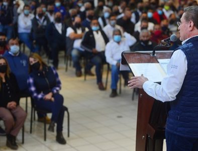 Anuncia Gobernador apertura de créditos a la palabra para transportistas