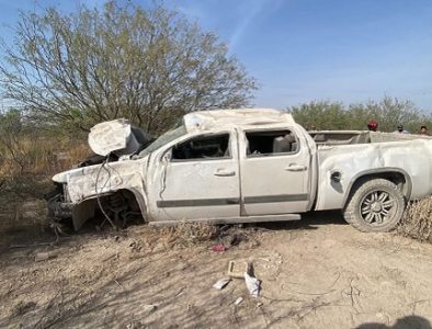 Joven murió al volcar en un camino de Gómez Palacio