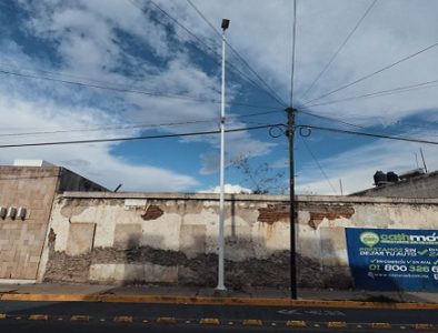 Fortalecen alumbrado público en la Zona Centro de Durango capital