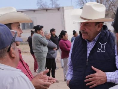 Atiende Joel Corral demandas y necesidades de su distrito