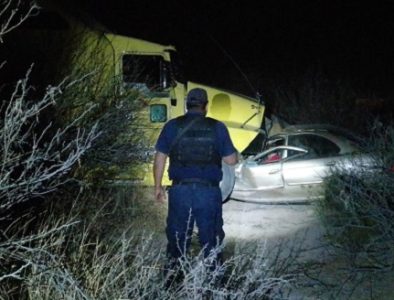 Dos militares murieron en Mapimí al chocar de frente contra un tráiler