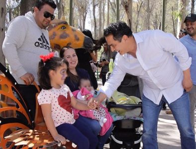 Promueve Toño Ochoa la diversión en familia con la Kermés Municipal del Día del Niño