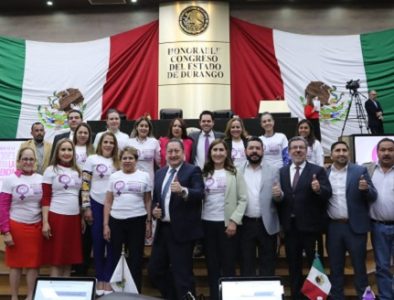 Congreso de Durango continúa dando respuesta a lucha de las mujeres