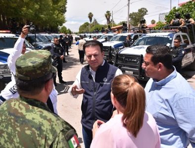 Con trabajo coordinado en La Laguna, logra Gobierno de Esteban bajar 38% índices delictivos en 2023