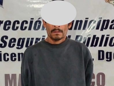 Detienen en Vicente Guerrero a sujeto que golpeó a su pareja porque no quiso darle dinero