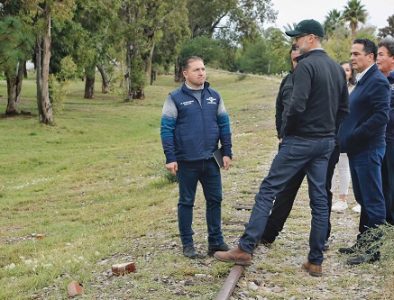 Celebra la gran familia la llegada del Parque Lineal