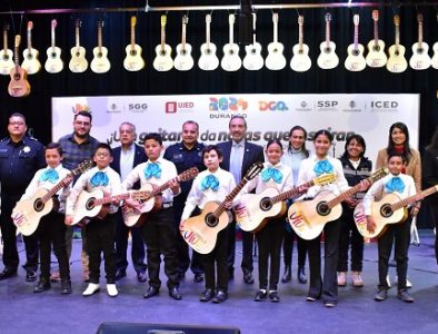 Con música en los jóvenes, Gobierno de Esteban previene delitos y fortalece la seguridad