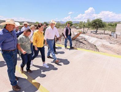 Pasaron varios Gobiernos sin hacer obras necesarias en Tepehuanes; ahora Esteban les cumple