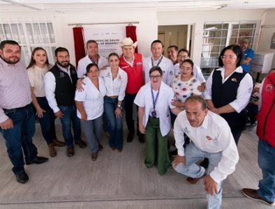 Con la rehabilitación del Centro de Salud Rural en Guanaceví, trabajamos por un Durango sano y fuerte: Esteban