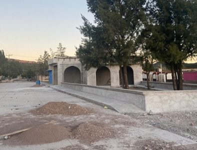 Supervisa Juanita Acevedo trabajos de mejoramiento en San José de las Corrientes