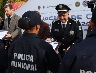 Celebran graduación de los cadetes de policía de la generación 2024