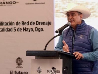 Transformamos la vida del poblado 5 de Mayo: Gobierno municipal de Durango