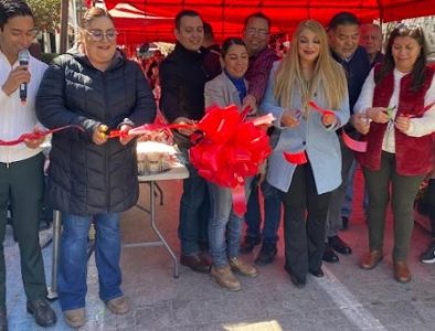 Todo listo en Vicente Guerrero para el Corredor Comercial del 14 de febrero